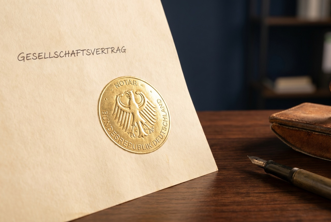 Notarielle Beurkundung, Handelsregister, Compliance – wir koordinieren alle Schritte.